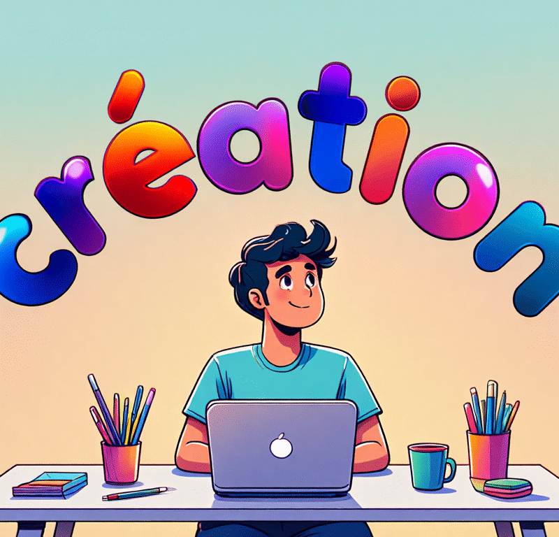 Tendances design Canva 2025 – exemple Analog Meets AI