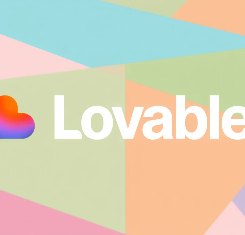 Interface de Lovable : création de sites web et applications sans coder en Suisse
